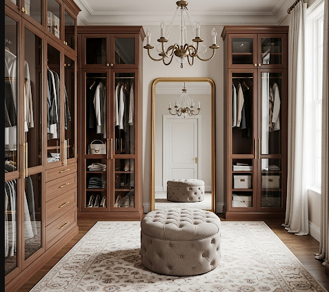 1. Placards intégrés ou dressing séparé