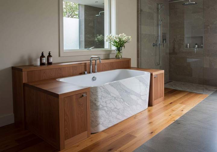 Meuble SDB bois Saint-André